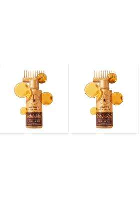 Indulekha Bringha Ayurvedic Hair Oil 100 ml (Pack of 2) | Authentic Traditional Formula | Comb Applicator Bottle for Men & Women