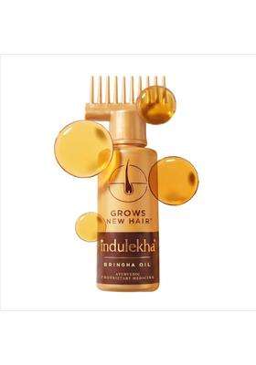 Indulekha Ayurvedic Hair Growth Oil with Bringha, Rosemary, Amla For men and women, 250 ml | Authentic Traditional Formula | 100% Ayurvedic