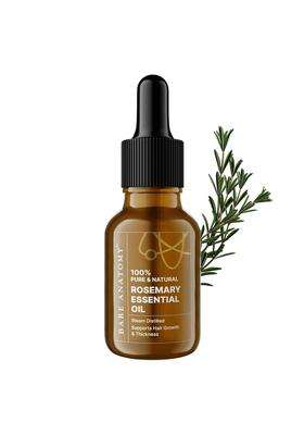 Bare Anatomy 100% Pure & Natural Rosemary Essential Oil for Hair Growth & Thickness 15 ml | Helps with Dandruff, Hair fall, Dry & Dull Skin