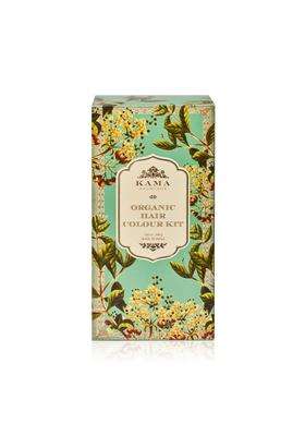 Kama Ayurveda Organic Hair Color Kit, Hair Color, Henna Powder and Indigo Powder, 200g | Authentic Traditional Formula | Multicolor each)