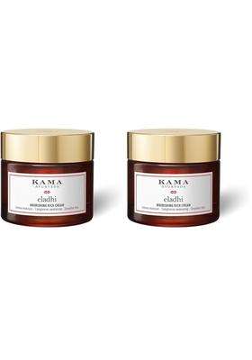 Kama Ayurveda Eladhi Nourishing Rich Cream 50 ml | Authentic Traditional Formula | For Barrier Repair with Cardamom & Aloe Vera 50 ml
