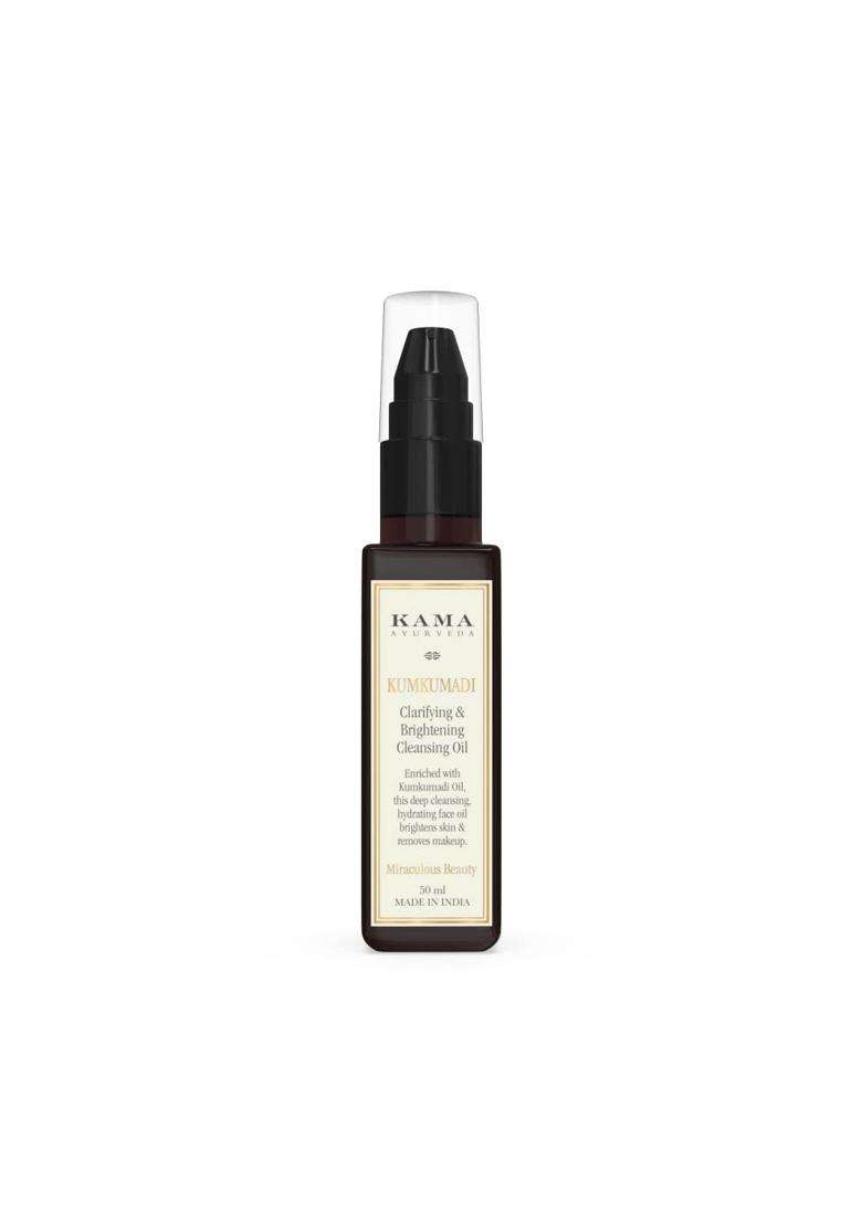 Kama Ayurveda Kumkumadi Clarifying & Brightening Cleansing Oil 50 ml | Authentic Traditional Formula - Indya