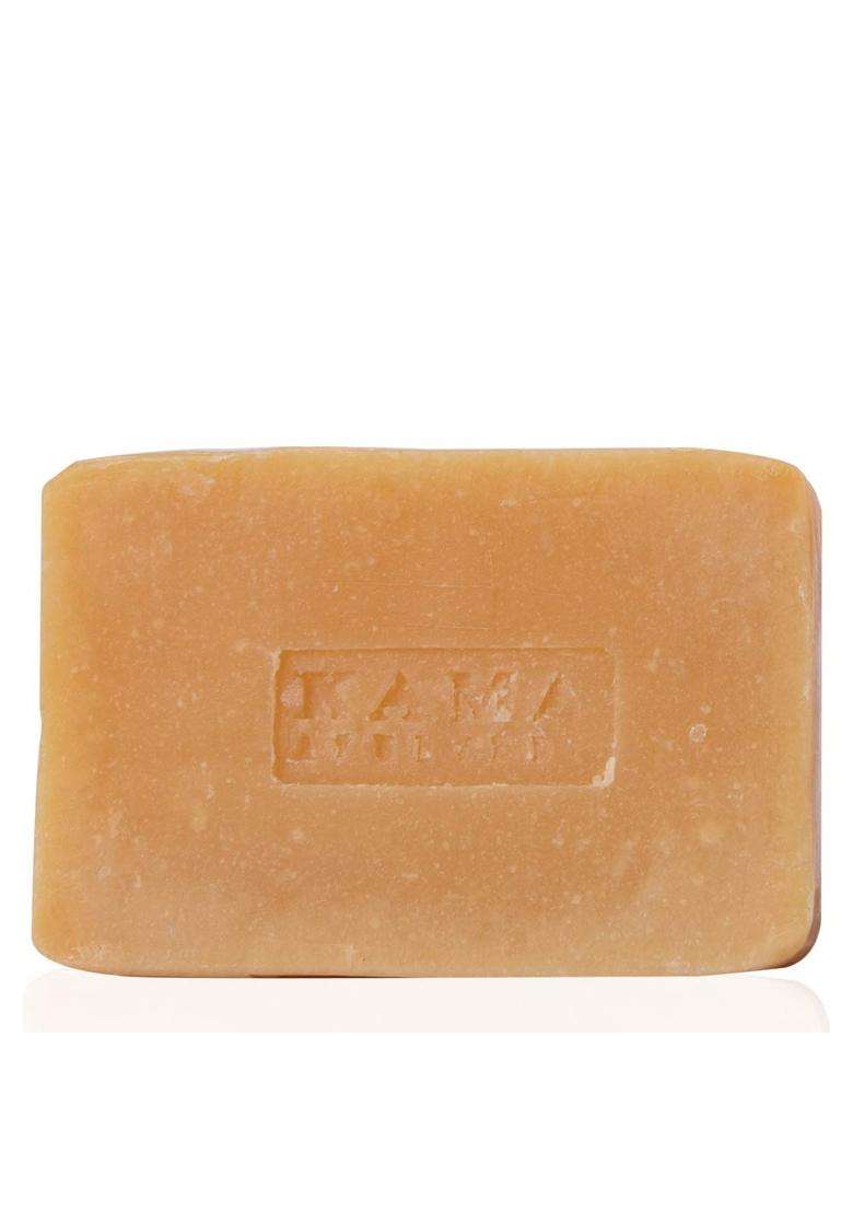 Kama Ayurveda Vanila and Oatmeal Soap with Organic Coconut, Rice Bran and Castor Oils | Authentic Traditional Formula - Indya