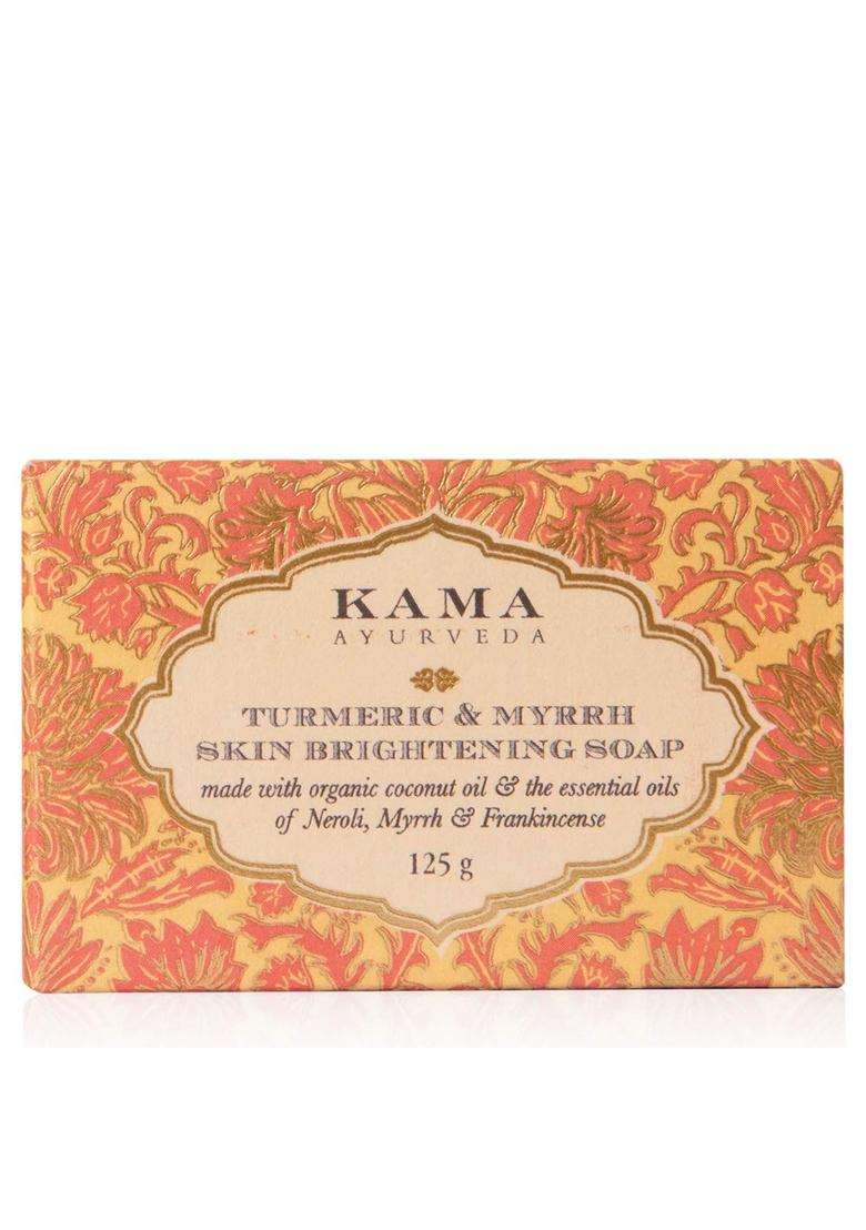 Kama Ayurveda Vanila and Oatmeal Soap with Organic Coconut, Rice Bran and Castor Oils | Authentic Traditional Formula - Indya