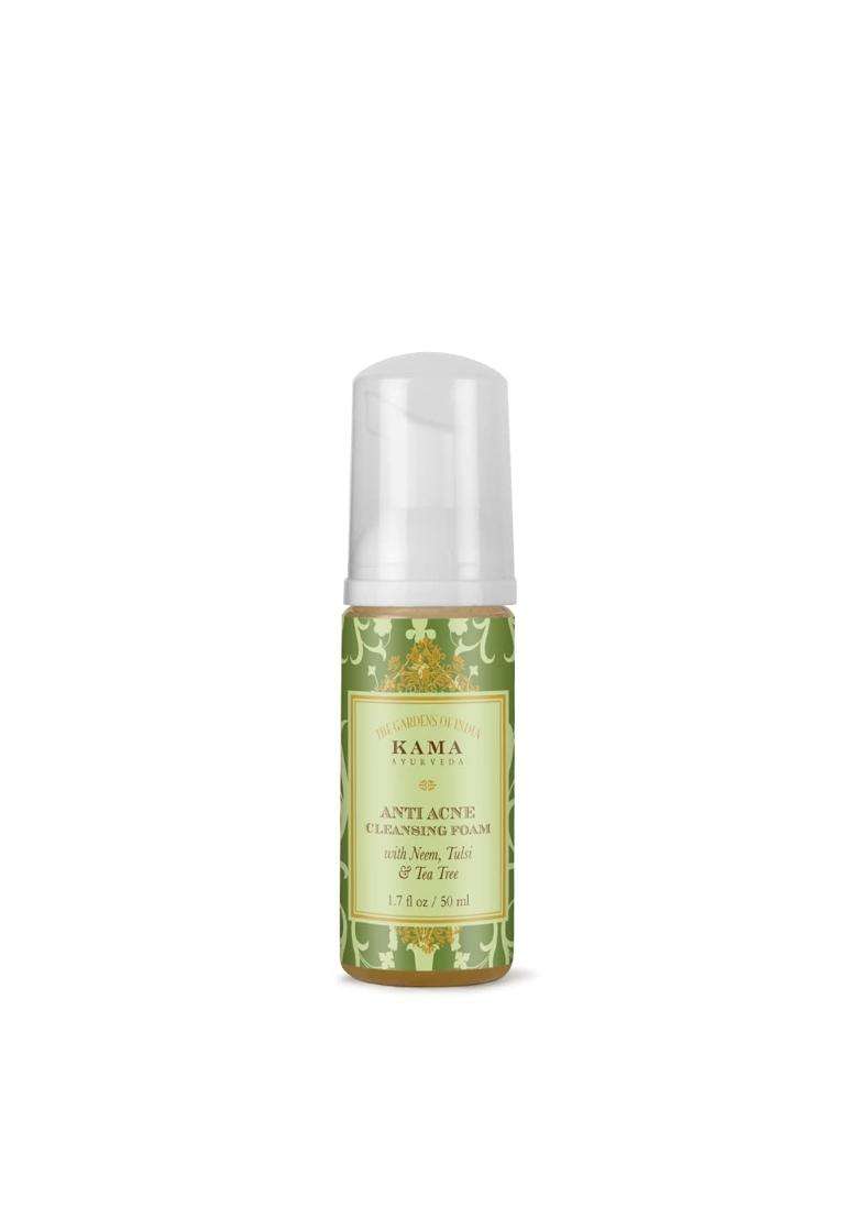 Kama Ayurveda Anti Acne Cleansing Foam 50 ml | Authentic Traditional Formula - Indya