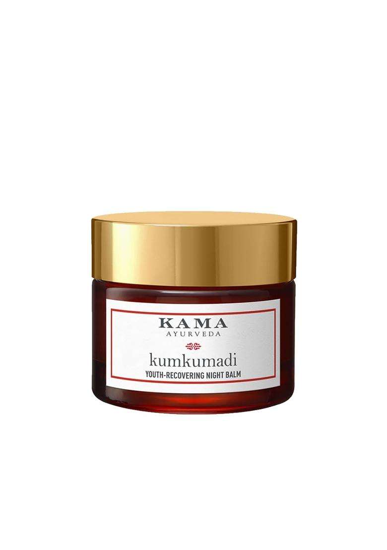 Kama Ayurveda Kumkumadi Night Glow Gift Set 61 g (Pack of 3) | Authentic Traditional Formula - Indya