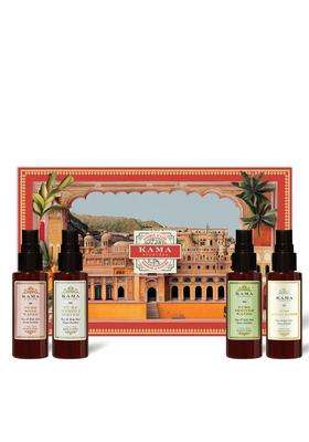 Kama Ayurveda Pure Mist Gift Set 200 ml (Pack of 4) | Authentic Traditional Formula