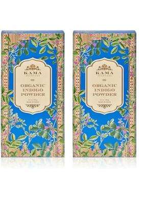 Kama Ayurveda Organic Indigo Powder, 100g | Authentic Traditional Formula
