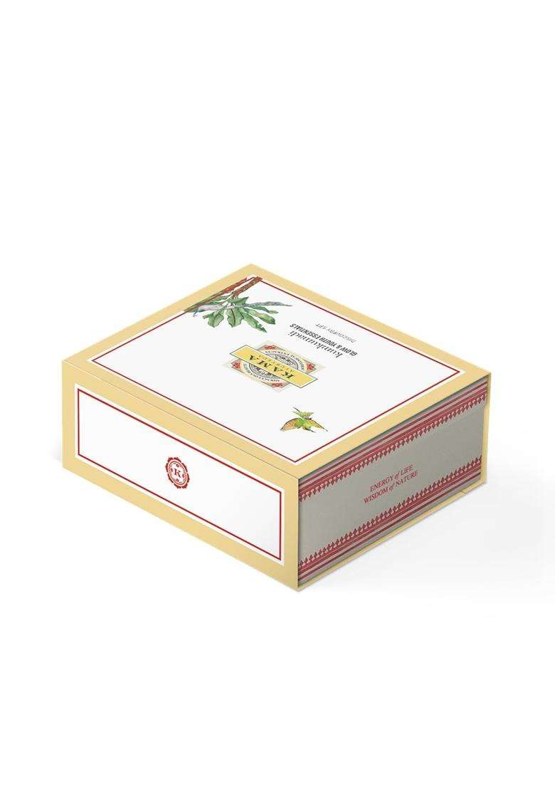 Kama Ayurveda Kumkumadi Glow Discovery Set / 3 piece Skincare Sample Set 33 ml | Authentic Traditional Formula - Indya