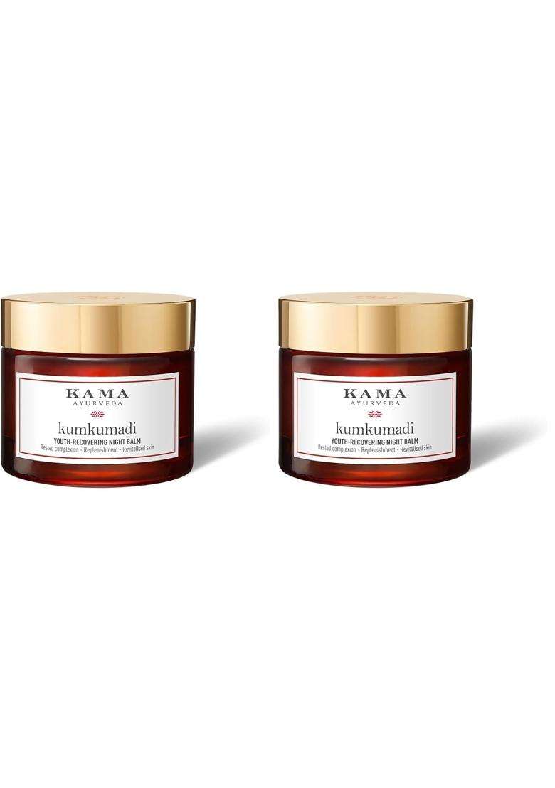Kama Ayurveda Kumkumadi Night Balm (Mini) 8 ml | Authentic Traditional Formula - Indya
