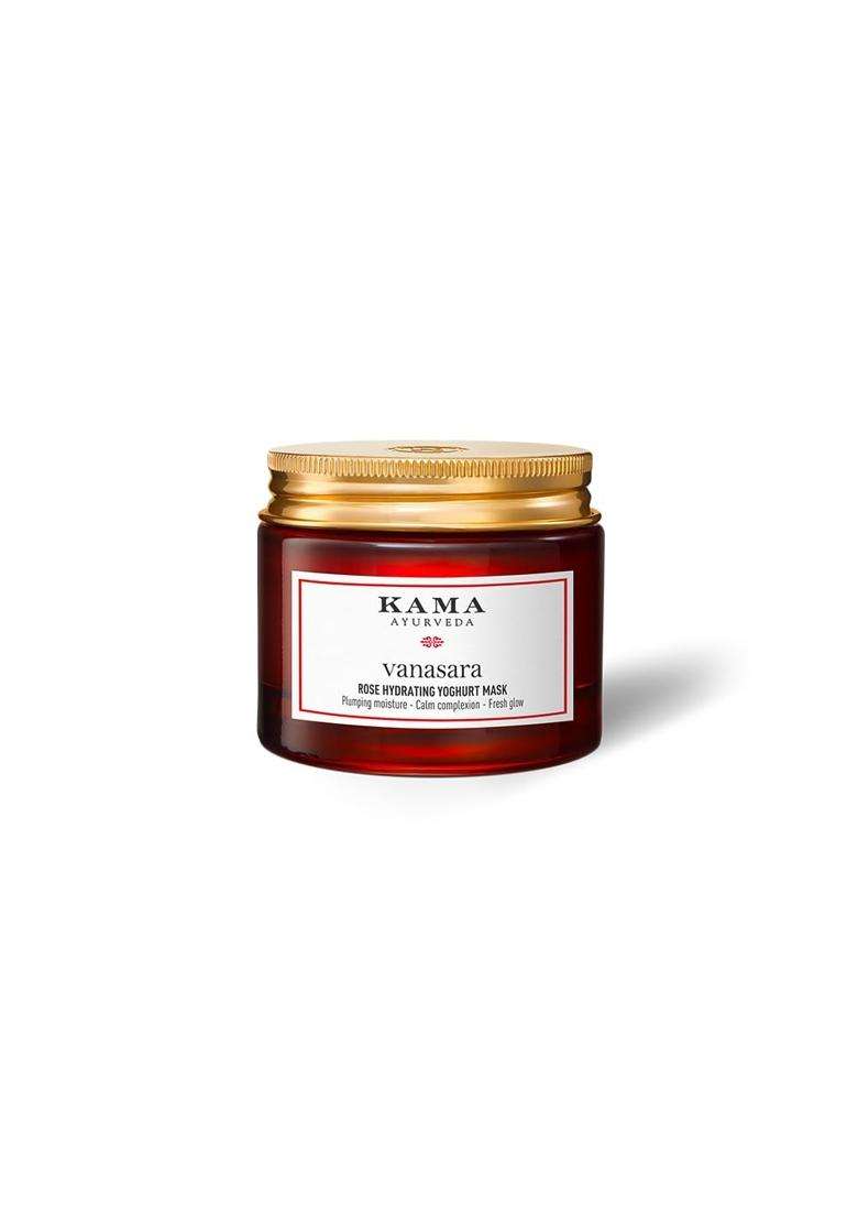Kama Ayurveda Vanasara Rose Hydrating Yoghurt Mask 50 ml | Skin Replenishing | For Moisturised Skin, Fresh Glow - Indya