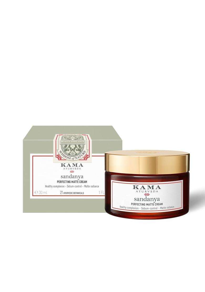 Kama Ayurveda Sandanya Perfecting Matte Cream 30 ml | Authentic Traditional Formula - Indya