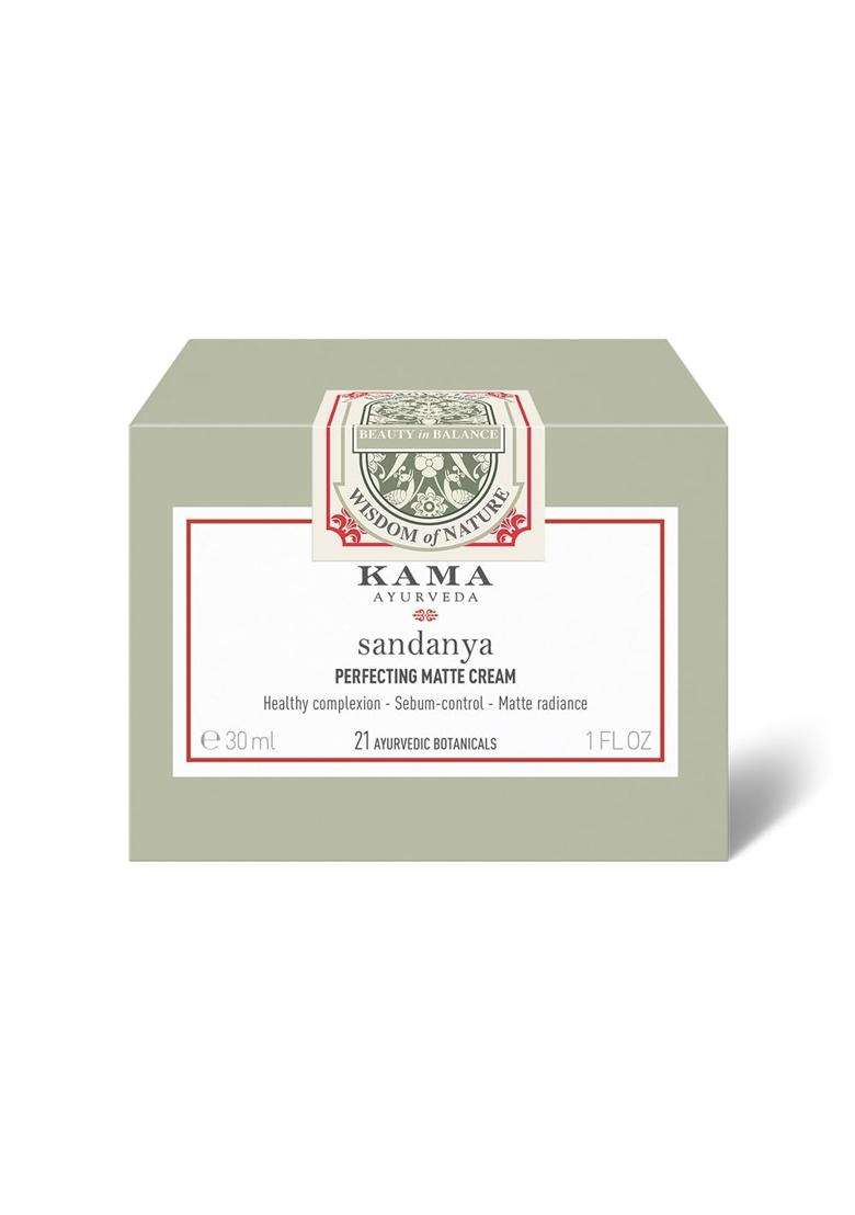 Kama Ayurveda Sandanya Perfecting Matte Cream 30 ml | Authentic Traditional Formula - Indya