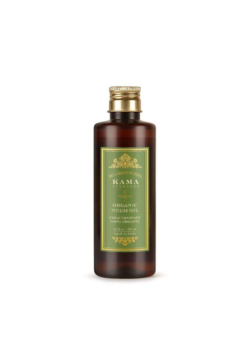 Kama Ayurveda Organic Neem Oil, 200 ml | Authentic Traditional Formula - Indya