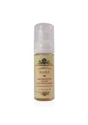 Kama Ayurveda Sensitive Skin Cleansing Foam 50 ml | Authentic Traditional Formula