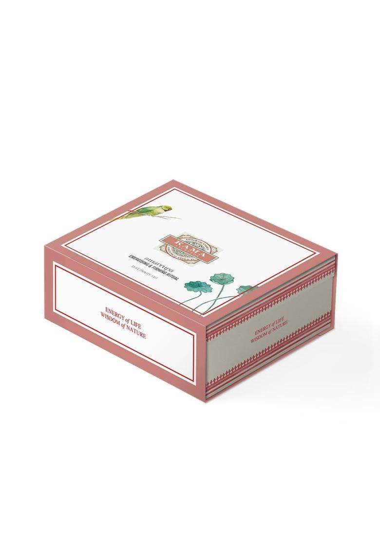 Kama Ayurveda Amarrupa Firming Discovery Set 33 ml | Authentic Traditional Formula | 3 piece Skincare Sample Set - Indya
