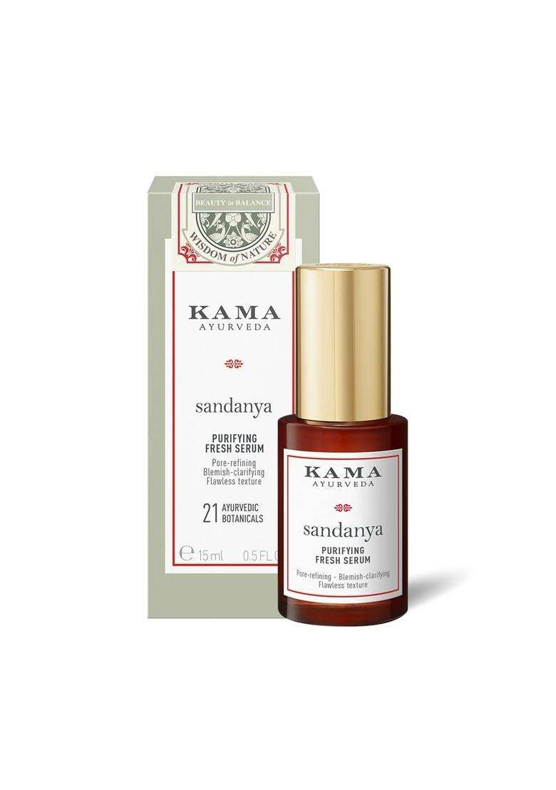 Kama Ayurveda Sandanya Purifying Fresh Serum 15 ml | Authentic Traditional Formula - Indya