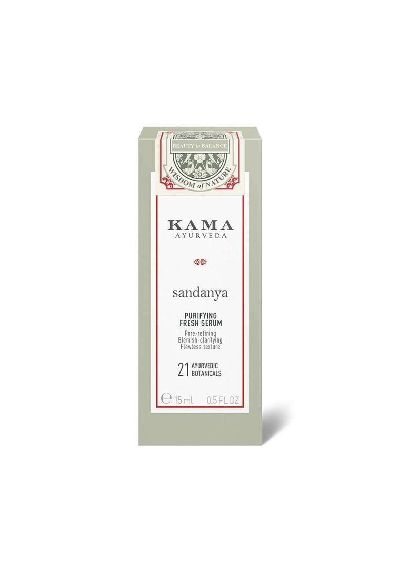 Kama Ayurveda Sandanya Purifying Fresh Serum 15 ml | Authentic Traditional Formula - Indya