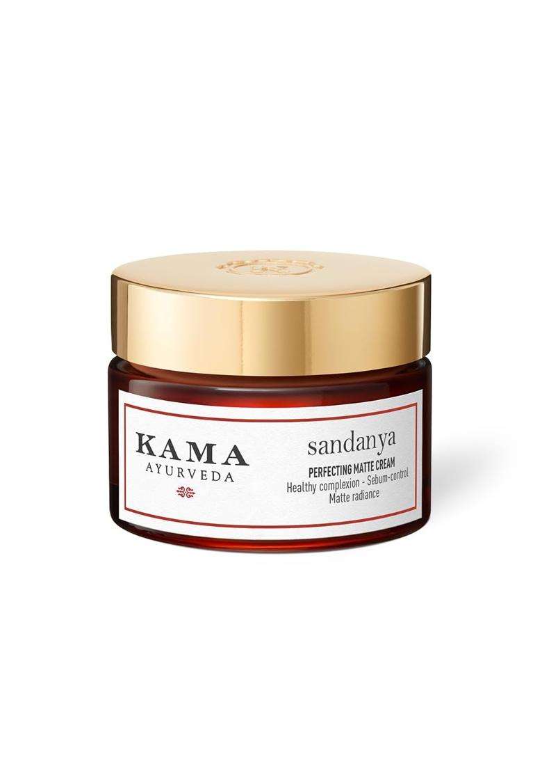 Kama Ayurveda Sandanya Perfecting Matte Cream 15 ml | Authentic Traditional Formula - Indya