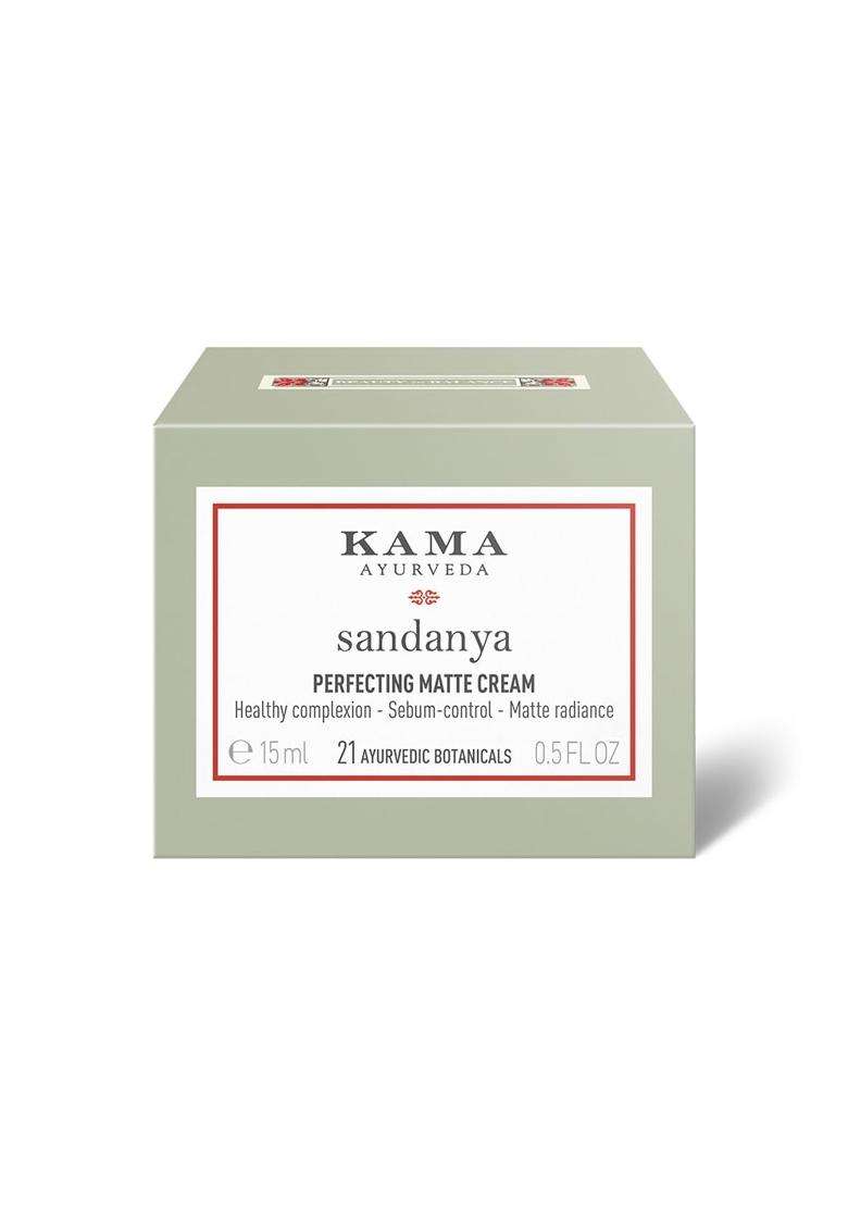 Kama Ayurveda Sandanya Perfecting Matte Cream 15 ml | Authentic Traditional Formula - Indya
