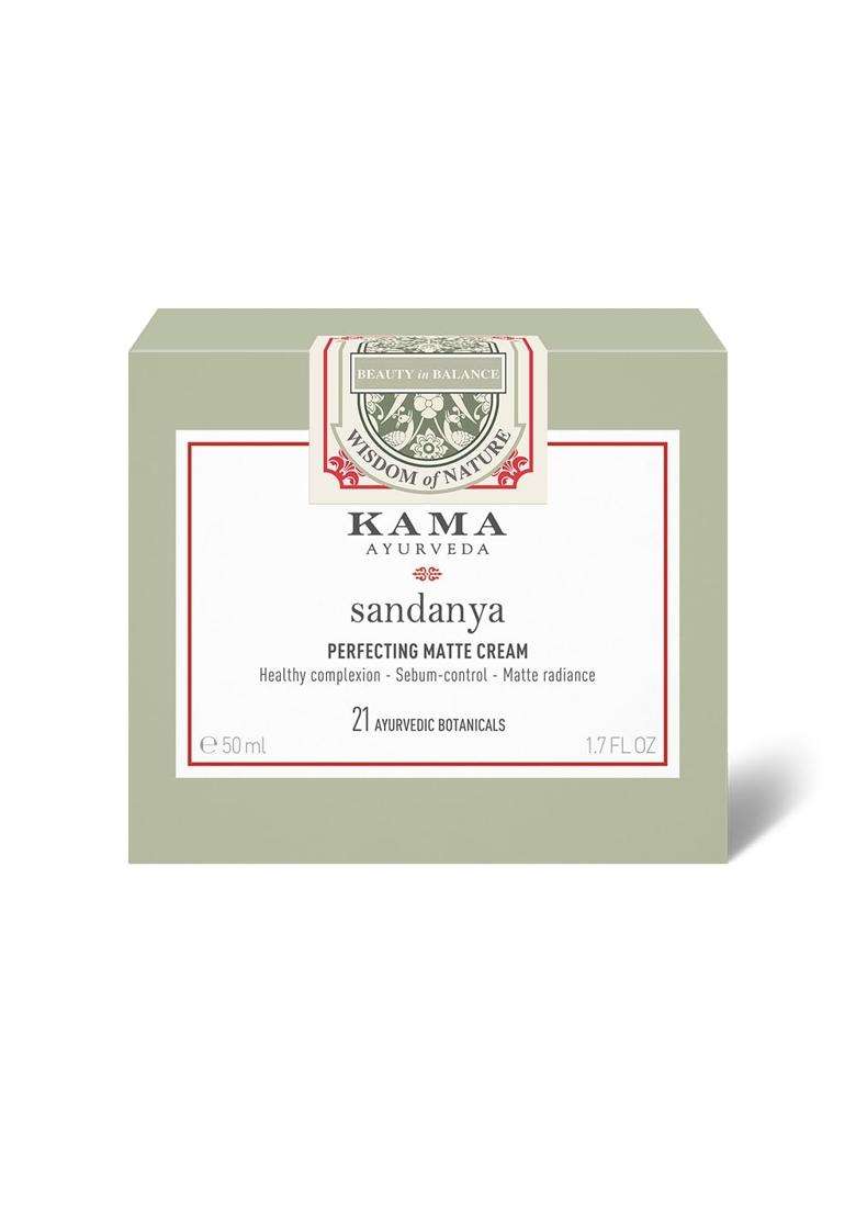 Kama Ayurveda Sandanya Perfecting Matte Cream 50 ml | Authentic Traditional Formula - Indya