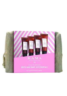 Kama Ayurveda Rose Jasmine Body & Hair Travel Size Essentials 200 ml | Authentic Traditional Formula