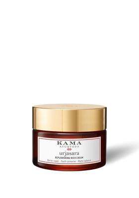 Kama Ayurveda Urjasara Nourish & Replenishing Rich Cream 30 ml | Authentic Traditional Formula