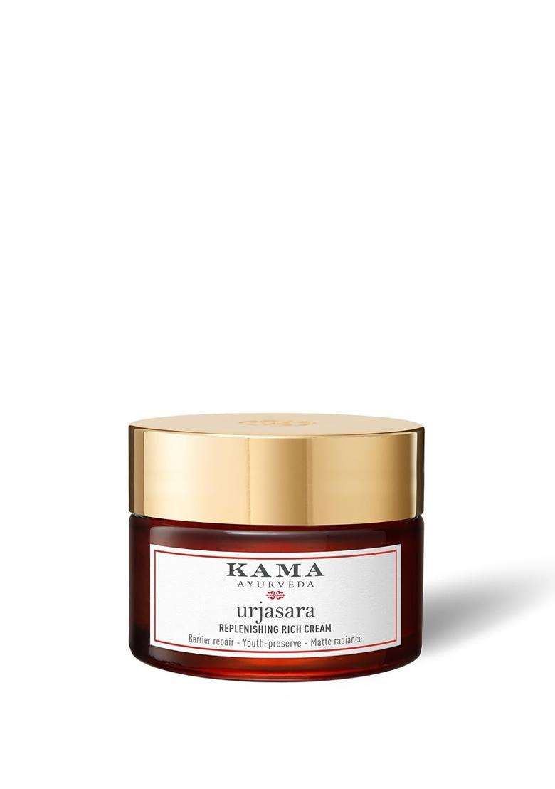 Kama Ayurveda Urjasara Nourish & Replenishing Rich Cream 30 ml | Authentic Traditional Formula - Indya