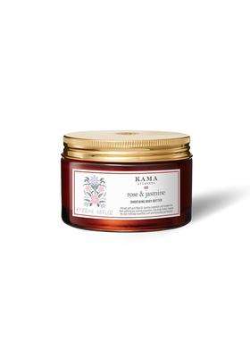 Kama Ayurveda Rose & Jasmine Intense Moisturising, Smoothing Body Butter 200 ml | Authentic Traditional Formula