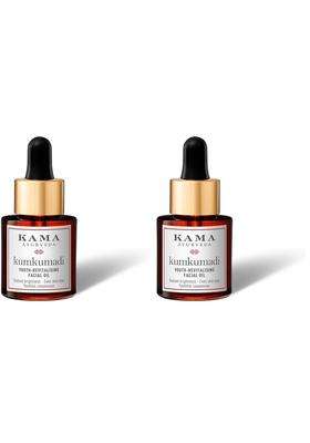 Kama Ayurveda Kumkumadi Youth-Revistalising Facial Oil 30 ml (Pack of 2) | Authentic Traditional Formula | Rich in Vitamin A & C