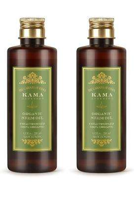 Kama Ayurveda Organic Neem Oil, 200 ml (Pack of 2) | Authentic Traditional Formula