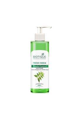 Biotique Fresh Neem Pimple Control Face Wash 200 ml | Authentic Traditional Formula | Ayurvedic and Organically Pure | Prevents Pimples