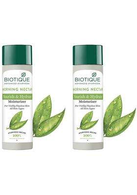 Biotique Morning Nectar Flawless Skin Moisturizer Cream L Prevents Dark Spots, Blackheads And Blemishes L Visibly Flawless Skin L Nourishes And