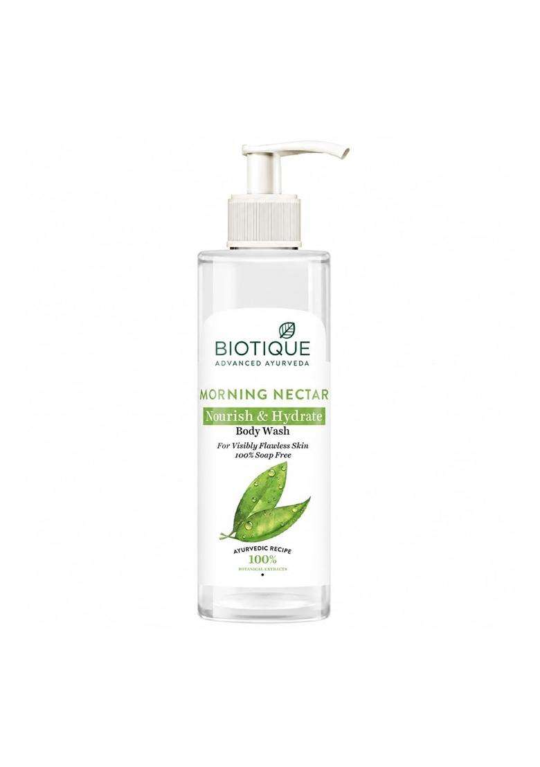 Biotique Morning Nectar Nourish & Hydrate Body Wash For Visibly Flawless Skin, 200 ml - Indya