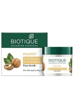 Biotique Walnut Exfoliating & Polishing Face Scrub For Normal to Dry Skin, 50g