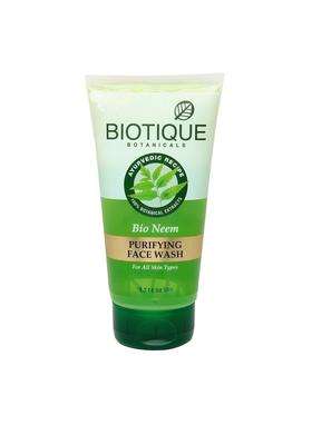 Biotique Bio Neem Purifying Face Wash All Skin Types for acne and pimples 150 ml