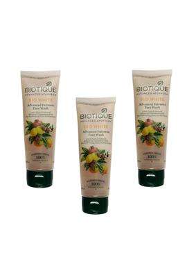 Biotique 3 Bio White Advanced Fairness Face Wash, 100 ml