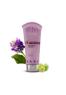 Lotus Herbals YouthRx Firm & Bright Face Wash with Bakuchiol Retinol & Vitamin C for Anti Ageing & Brightening 100 ml | Natural Herbal Care