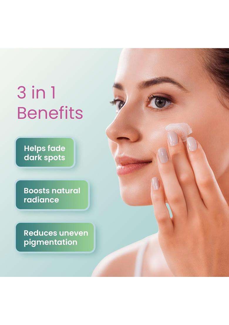 Lotus Herbals WhiteGlow Skin Whitening & Brightening Massage Cream 50g | Natural Herbal Care | Deep Nourishing Face Massage Cream for Radiant Skin - Indya