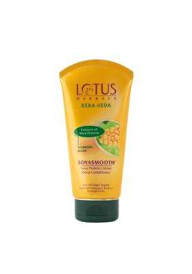 Lotus Herbals Kera-Veda Soyasmooth Soya Protein Cream Deep Conditioner 150g | Natural Herbal Care | For All Hair Types