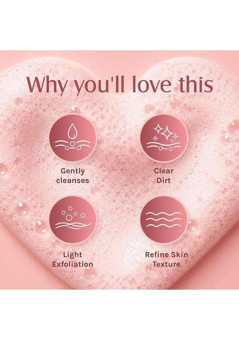Lotus Herbals Berryscrub Strawberry & Aloe Vera Exfoliating Face Wash 120g | Natural Herbal Care | Deep Cleaning | Blackhead Removal - Indya