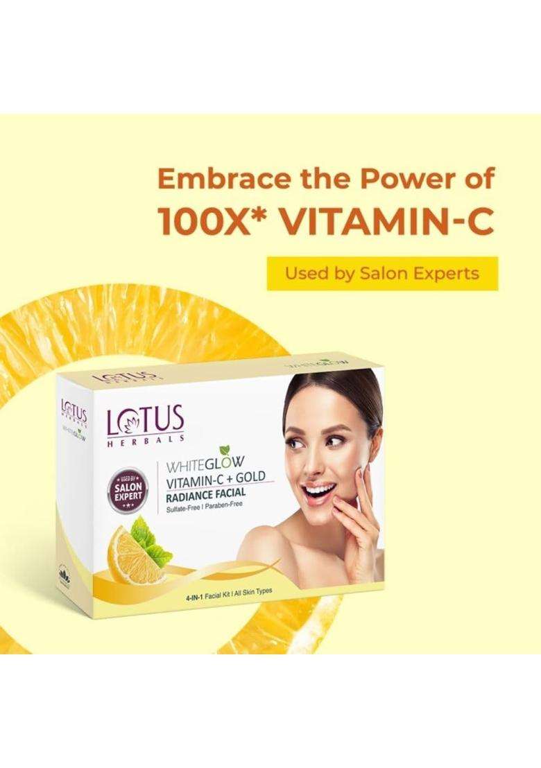 Lotus Herbals WhiteGlow Vitamin-C Single Facial Kit_57g (Pack of 2) | Natural Herbal Care - Indya