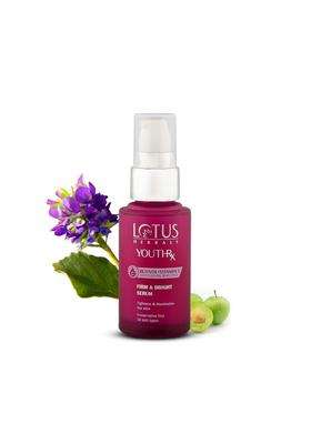 Lotus Herbals YouthRx Firm & Bright Face Serum 30 ml | Natural Herbal Care | Bakuchiol Retinol & Vitamin C | Anti Ageing & Brightening