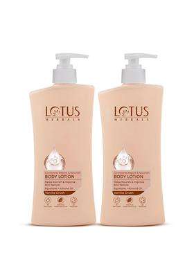 Lotus Herbals Complete Repair & Nourish Body Lotion Buy1 Get1 Free 400 ml X 2 | Natural Herbal Care | Helps Improve Texture & Strenghthen Skin Barrier