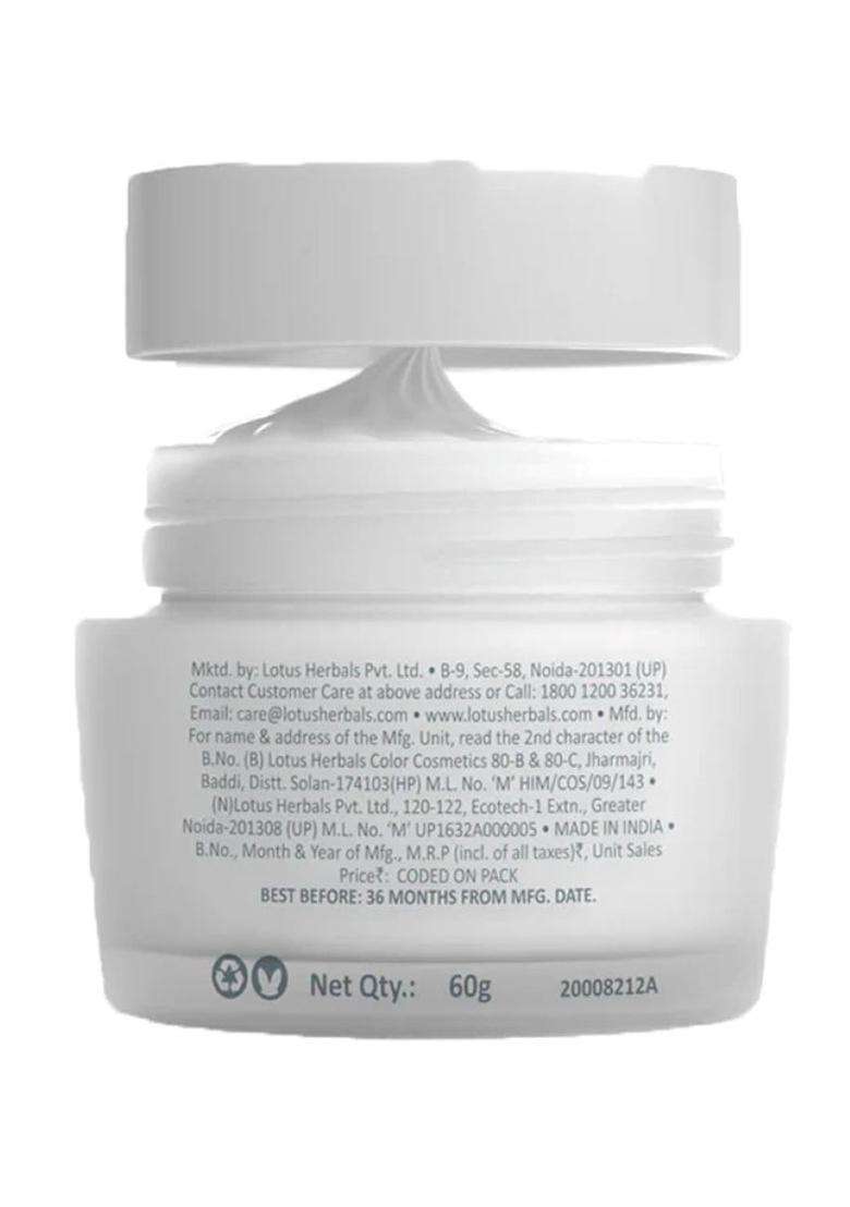 Lotus Herbals White Glow Deep Moisturising Face Cream 40g (Pack of 2) | Natural Herbal Care - Indya