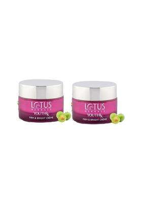Lotus Herbals YouthRx Firm & Bright Cream 50g (Pack of 2) | Natural Herbal Care
