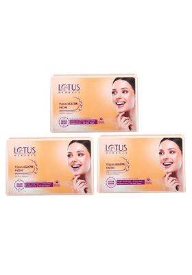 Lotus Herbals PapayaGlow Single Facial kit_67g (Pack of 3) | Natural Herbal Care