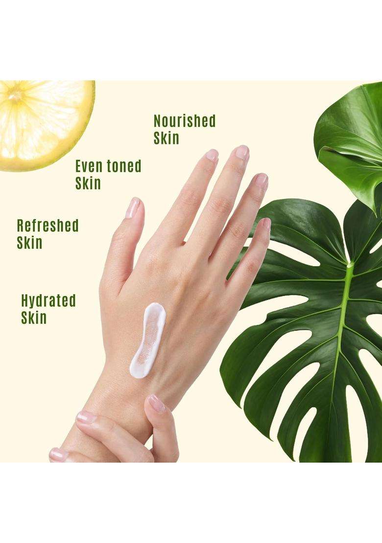 Lotus Herbals WhiteGlow Vitamin C Radiance Face Wash Daily 100g+Deep Moisture Hand & Body Lotion 400 ml | Natural Herbal Care - Indya