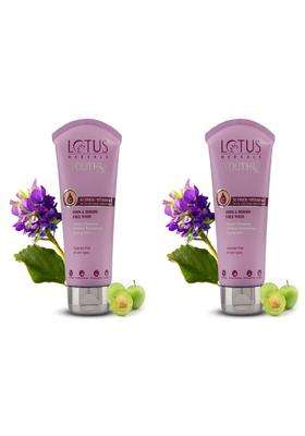 Lotus Herbals YouthRx Firm & Bright Face Wash 100 ml (Pack of 2) | Natural Herbal Care | Bakuchiol Retinol & Vitamin C | Anti Ageing & Brightening