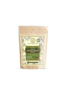 Khadi Natural Herbal Henna Organic Powder for Hair Colour 100 g | Natural Herbal Care | Natural Green for Conditioning & Strengthening